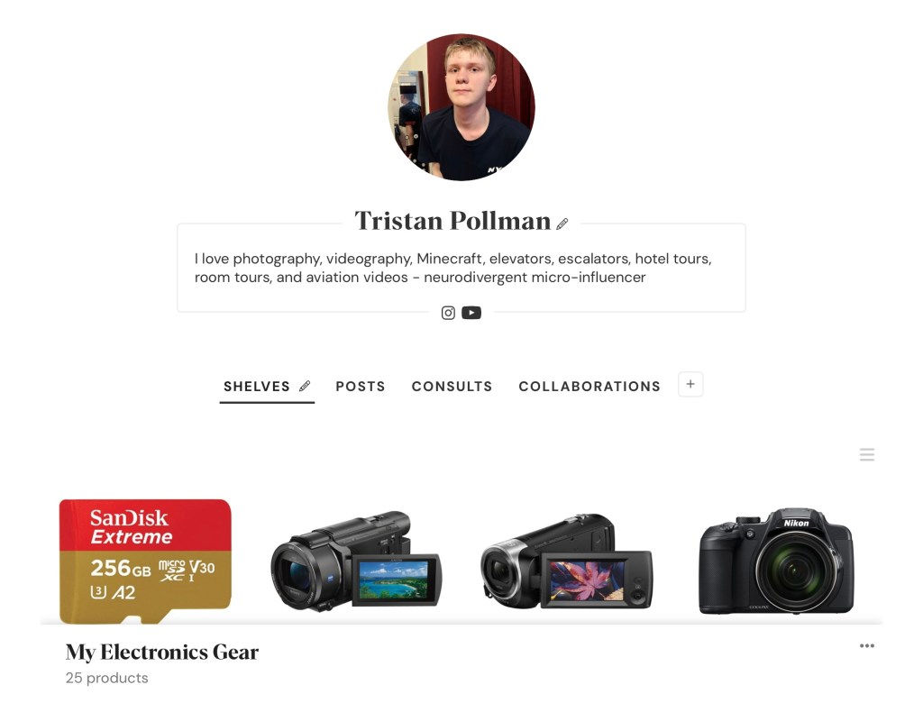 Shop my Electronics&nbsp;Gear